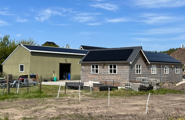 28 panelen agrarisch dak te Velserbroek